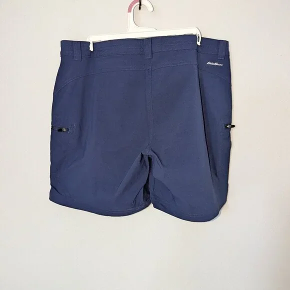 Eddie Bauer Guide Pro Womens Size 14 Blue Shorts - Picture 2 of 5